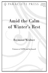 Amid the Calm of Winter's Rest SATB choral sheet music cover